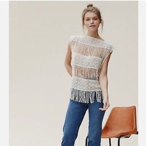 Callahan crocheted top 